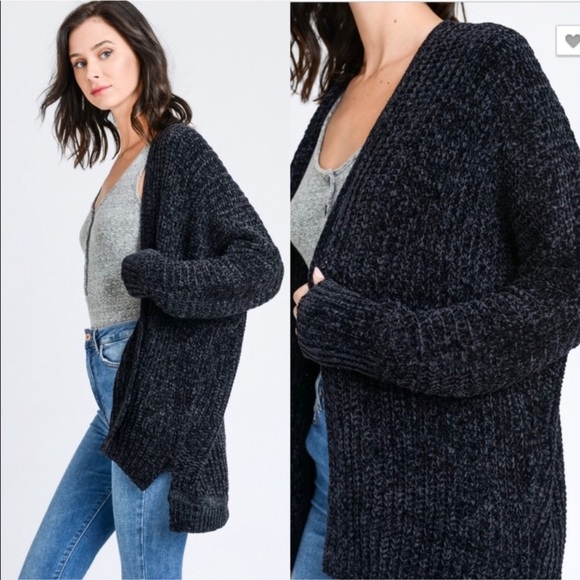 11thstreet | Soft & Cozy Chenille Cardi - Picture 6 of 8